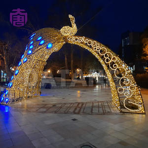 Luces LED de arco personalizadas a prueba de agua IP65 para decoraciones navideñas y de múltiples festivales en interiores/exteriores. - Product Image 2