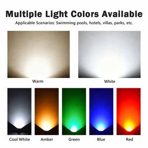 Factory <b>Landscape</b> Decorative Inground <b>Light</b> IP67 316 Stainless Steel Tempered Glass DC12V Customizable - Product Image 6