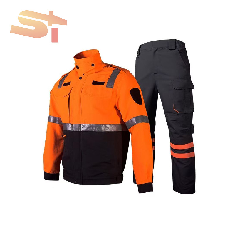 SIKE Firefighting Orange Suits Aluminized Men