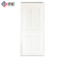 Puerta de Entrada de MDF Compuesto, Diseño Personalizado, Insonorizada, Contra Incendios, Estilo Minimalista Vintage para Interiores, Venta al Por Mayor