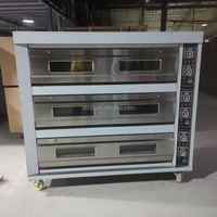Horno Eléctrico Comercial Multicapa de 1/2/3 Niveles con Opciones de 1, 2, 4 o 6 Bandejas para Panadería, Pizza, Pasteles, Tostadas, Repostería, Tiendas y Restaurantes