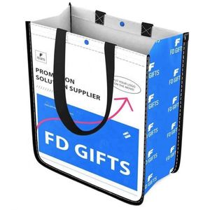 Sac fourre-tout réutilisable de luxe moyen format, sac de shopping en PP laminé non tissé - Product Image 2