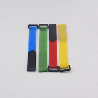 Sangle de fixation réutilisable à crochets et boucles, sangle d'ajustement de batterie imprimée, ruban adhésif personnalisable, ruban de nylon pré-collé pour chaussettes