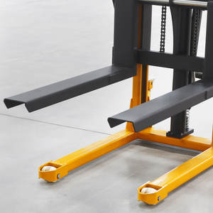 Haizhili 1T 2M <span class=keywords><strong>Hand</strong></span> Hydraulische Vorkheftruck Met Verstelbare Vorken Handmatig Bediende Lading Opheffende <span class=keywords><strong>Pallet</strong></span> Stapelaar <span class=keywords><strong>Trolley</strong></span> - Product Image 1