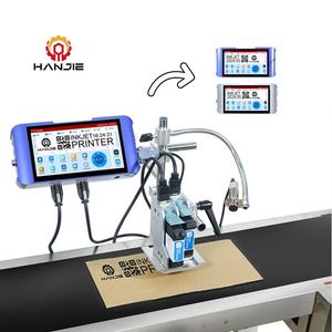 Imprimantes à jet d'encre automatiques en ligne haute définition à deux têtes pour numéro de série d'étiquette de logo - Product Image 2