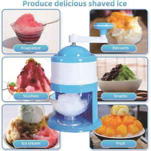 Afeitadora manual de hielo, afeitadora y máquina de hielo multifuncional, sin necesidad de energía, herramienta para afeitar hielo en la cocina - Product Image 5