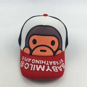 Chất Lượng Cao Tùy Chỉnh In Khỉ Logo Lưới Mũ Bóng Chày Bán Buôn Thể Thao Ngoài Trời 5 Bảng Điều Chỉnh Truker Hat - Product Image 3