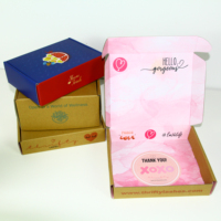 Boîte d'emballage personnalisée magnétique carrée pliable en carton ondulé recyclé avec lamination brillante et impression UV pour vernis à ongles 2cm