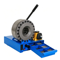 Crimpeuse manuelle hydraulique pour flexibles, machine à sertir les flexibles haute pression portative pour tuyaux d'huile et assemblages de raccords