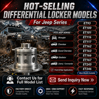 Diferencial de Bloqueo Electrónico Todoterreno 4X4 Dana 44 Eje Trasero 30 Estrías ET116 3.73 Descenso ET147 3.92 Ascenso para Jeep JK Wrangler