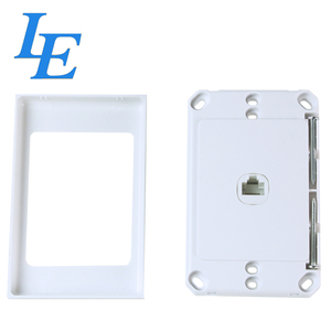 LE RJ45 Network Australian Type Face Plate Wall Faceplate - Product Image 3