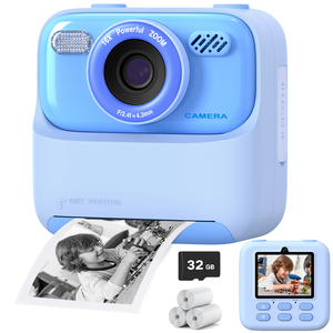 Máy ảnh kỹ thuật số in ảnh tức thì cho trẻ em 2026 Đồ chơi tốt nhất Máy ảnh mini in nhiệt cho bé trai và bé gái - Product Image 1