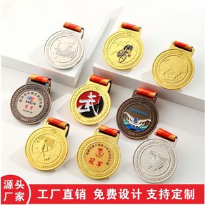 Medallas Metálicas Personalizadas de 65mm con Efecto Positivo, de Aleación de Zinc, para Premios de Torneos con Impresión de Logotipo para Eventos Deportivos - Product Image 4