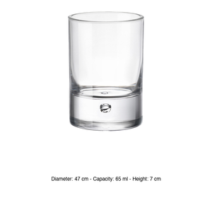 Vaso de chupito Barglass 5 cl Bormioli Rocco H 7 cm Ø 4.7 cm - Product Image 3