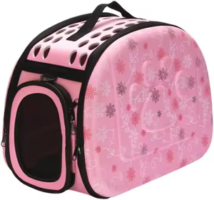 Étui de <span class=keywords><strong>transport</strong></span> aérien pliable de voyage portable de luxe facile à nettoyer avec fermeture à glissière en plastique/matériau EVA - Product Image 4