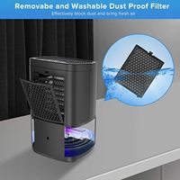 Mini déshumidificateur d'air portable de petite taille pour bureau, armoire, déshumidificateur domestique, déshumidificateur d'air pour la maison