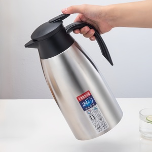 Bình giữ nhiệt chân không thép không gỉ 304 dung tích lớn 2L, dùng cho nhà, văn phòng, khách sạn, ấm trà, bình giữ nhiệt gia dụng - Product Image 1