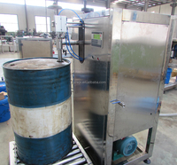 Machine de remplissage liquide semi-automatique de 200 L pour cosmétiques, détergents, produits chimiques agricoles, savon, shampoing, gel lavant