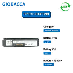 Batterie Li-ion polymère WT4000 de remplacement pour scanner portable Zebra WT4070 WT4090 WT41N0 WT41N0 3.8V 5000mAh - Product Image 3
