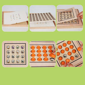 Educativo Desarrollar Inteligencia Lógica Pensamiento memoria de madera juego de ajedrez Juegos mentales para niños - Product Image 2