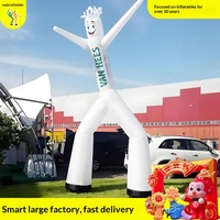 Homme gonflable publicitaire personnalisé, Sky Dancer extérieur, thème clown, pour ouverture de magasin, publicité, affichage en PVC
