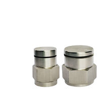 Nosel Tirai Air Pemadam Kebakaran Tipe Kawat Dalam DN15/20 Bahan Kuningan Stainless Steel Haoran, Semprotan Samping, Aksesoris Peralatan Pemadam Kebakaran