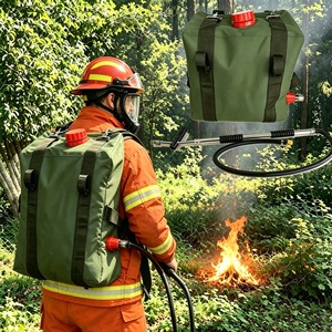 Mochila Pulverizadora para Combatir Incendios Forestales <span class=keywords><strong>de</strong></span> 20L, Verde Oliva, Tela Oxford, Interior <span class=keywords><strong>de</strong></span> PVC, Tanque <span class=keywords><strong>de</strong></span> Agua Resistente para Control <span class=keywords><strong>de</strong></span> Incendios Forestales - Product Image 3