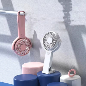 Air Cooling 5 Speed Wind <b>Usb</b> Portable <b>Fan</b> Portable <b>Mini</b> Personal Pocket Rechargeable Handheld <b>Fan</b> with Hook - Product Image 3