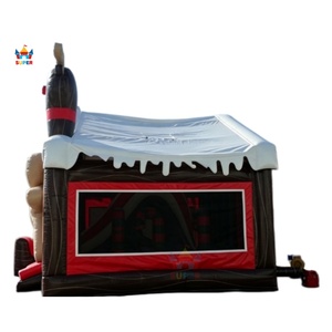Super Château Gonflable Commercial Thème Noël 22x16 pieds pour Enfants à Louer - Product Image 6