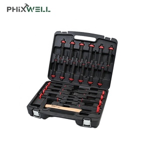 ชุดเครื่องมือทุบหินอเนกประสงค์เครื่องมือสิ่วและสิ่วทรงกรวย - Product Image 1