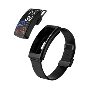 Nuovo Smartwatch K13 di Tendenza, Fitness Tracker con Chiamate BT, Monitoraggio Frequenza Cardiaca, 2 in <span class=keywords><strong>1</strong></span> Talkband K13 Smart Band per Android e iOS - Product Image 2