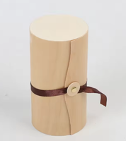 Boîtes d'emballage cadeau en écorce de bouleau personnalisables de luxe en gros avec logo