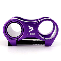 FMFXTRA Stem sepeda lipat Ultra ringan, Stem sepeda lipat, Stem Riser ganda, paduan aluminium, Ultra ringan, 25.4mm, suku cadang LP