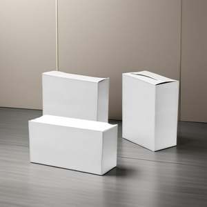 Emballage de luxe haut de gamme personnalisé pour cosmétiques, boîte pliable pour produits, fabriquée avec des matériaux recyclés, impression avec revêtement UV pour lotion - Product Image 3