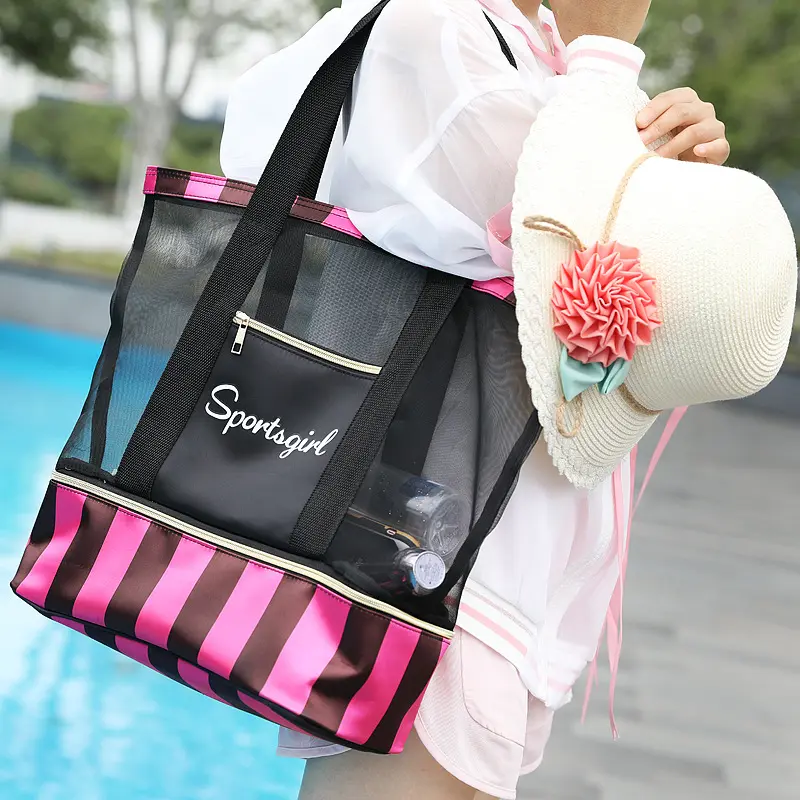Premium OEM Twinkle Translucent Bag Cooler Best Beach Bags