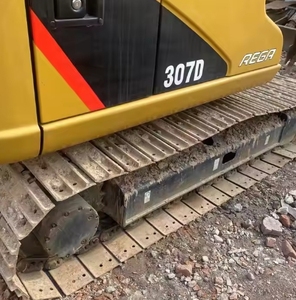 Excavadora sobre orugas Caterpillar 307D usada, maquinaria de construcción de 7 toneladas de capacidad con motor, caja de cambios, cojinete de bomba de engranajes, PLC - Product Image 2
