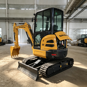 Excavadora de cadenas Shantui SE36SR de 3.8 toneladas con motor Yanmar, capacidad de cazo de 0.12m, alta eficiencia operativa, suministro directo de fábrica - Product Image 1