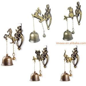 Timbre de puerta a <span class=keywords><strong>precio</strong></span> de fábrica tendero Windchime adorno magnético para colgar en la pared habitación jardín tienda entrada delantera suerte aldaba - Product Image 3