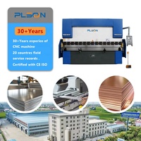 Prensa Plegadora Hidráulica CNC Totalmente Automática para Doblado de Chapa Metálica, Procesamiento de Acero Inoxidable, Marca PLSON