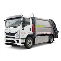 Camion compacteur de déchets Shacman 4x2 électrique pur LHD RHD 8m³ à vendre