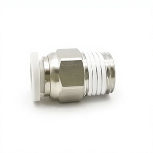 Raccord pneumatique YIIDNN PC OD pour tuyau 4MM-12MM, filetage mâle BSP 1/8'' 1/4'' 3/8'' 1/2'', raccord rapide pour tuyau d'air - Product Image 3