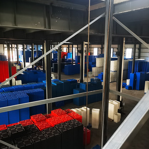 พาเลทพลาสติก 1210 แบบ 9 ขา แบน HDPE รับน้ำหนักได้ 4 ทิศทาง 2.0 ตัน สำหรับคลังสินค้า - Product Image 2