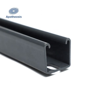 Bột màu đen tráng 41mm <span class=keywords><strong>Uni</strong></span> strut kênh rộng rãi có sẵn trong kho - Product Image 3