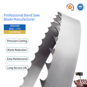 Lame de scie à ruban à <span class=keywords><strong>prix</strong></span> direct usine HRC 67, lame de scie à ruban à dents durcies de qualité alimentaire pour la découpe de viande congelée, d'os et de poisson - Product Image 2
