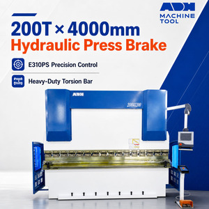 Presse plieuse hydraulique CNC <span class=keywords><strong>200T</strong></span> 300T 4000mm 6000mm pour le pliage de tôles - Product Image 1