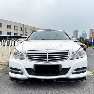 Kit carrosserie pour Mercedes Benz Classe C W204 2011-2014, spoiler de pare-chocs avant, lèvre de pare-chocs avant, diffuseur de pare-chocs avant, accessoires de voiture - Product Image 3