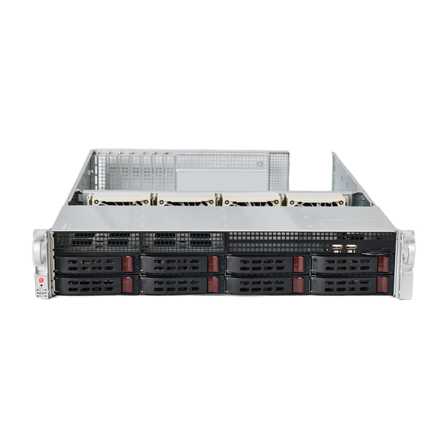 Server Chassis  2U Rack  8 3.5"/2.5"Hard Disk Slot 7 PCIE Slot for High Performance Computing Server
