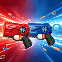 Pistolets jouets balle molle EVA tirer des jouets de pistolet balle molle pour le jeu de fête intérieur extérieur