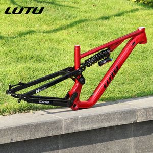 Khung xe đạp leo núi Lutu 26/27.5 inch, khung mềm, tích hợp năm đường dẫn hướng, đúc nguyên khối, dành cho xuống dốc <span class=keywords><strong>DH</strong></span>, phanh đĩa, nhôm, xe đạp địa hình - Product Image 6