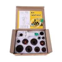 Ensemble de 32 ventouses de thérapie avec pompe, kit professionnel de ventouses chinoises pour points d'acupuncture, Hijama pour massage par ventouses